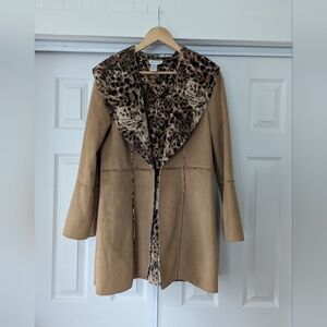 Coldwater Creek Animal Print Jacket